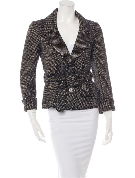 chanel look tweed jacket|chanel inspired tweed jackets.